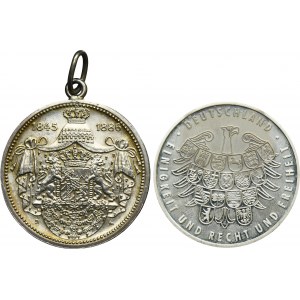 Lot, Germany, Medals (2 pcs.)