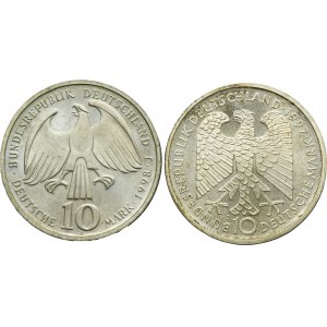 Set, Germany, FRG, 10 Mark (2 pcs.)