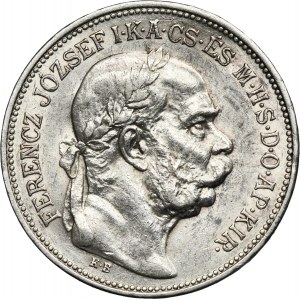 Węgry, Franz Joseph I, 2 Corona Kremnitz 1913 KB