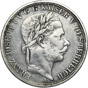 Austria, Franz Joseph I, Thaler Wien 1867 A