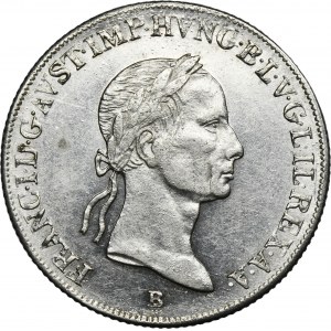 Hungary, Franz II, 20 Kreuzer Kremnitz 1835 B