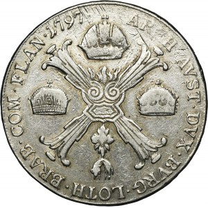 Austrian Netherlands, Franz II, Thaler (Kronentaler) Wienn 1797 A