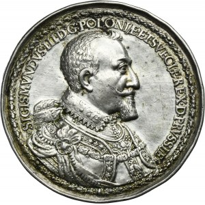 Sigismund III Vasa, Donative in silver Danzig 1617