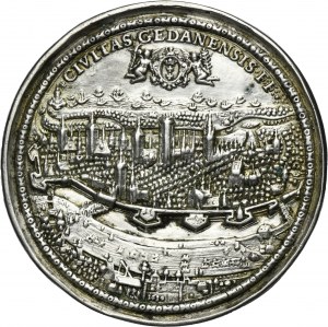 Sigismund III Vasa, Donative in silver Danzig 1617