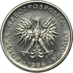 PRÓBA NIKIEL, 5 złotych 1986