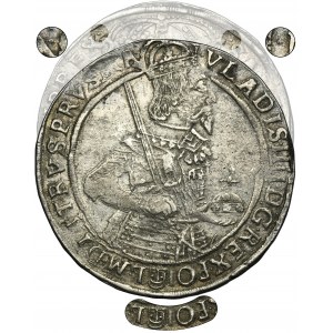 Wladyslaw IV Vasa, thaler de Bydgoszcz 1636 II - TRÈS RARE, PAS NON-NEEDED