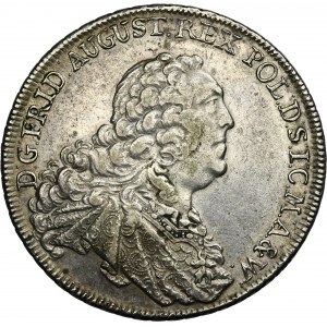Augustus III of Poland, Thaler Dresden 1763 FWôF