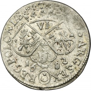 John III Sobieski, 6 Groschen Krakau 1682
