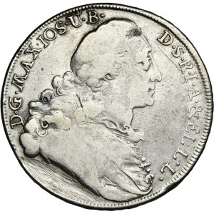 Germany, Electorate of Bavaria, Maximilian III Joseph, Thaler Munich 1774