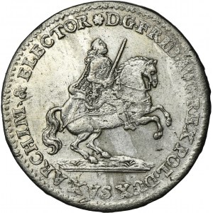 Augustus III of Poland, 2 Groschen Dresden 1741