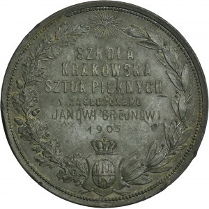Galicie, medaile Krakovské školy výtvarných umění - Jan Grejn 1905