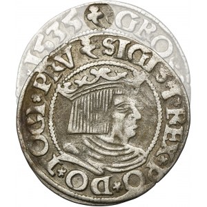 Sigismund I the Old, Groschen Danzig 1535 - PRV