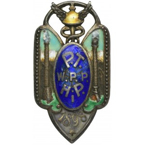 Badge General Society for the Mutual Aid of Employees in Commerce and Industry 1898