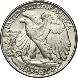 USA, 1/2 Denver Dollar 1929 - Liberté debout