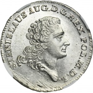 Poniatowski, Double Or 1768 FS - variante 24.c2 - NGC MS63