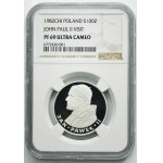 100 zloty 1982 John Paul II - NGC PF69 ULTRA CAMEO - PROOF