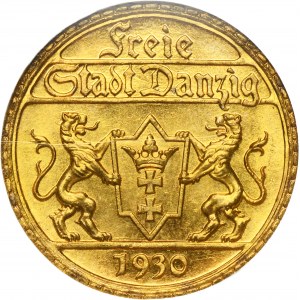 Free City of Danzig, 25 gulden 1930 - NGC MS66