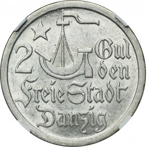Free City of Danzig, 2 gulden 1923 - NGC MS62