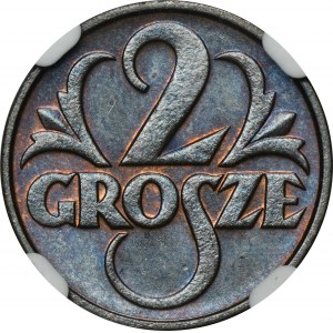 2 grosze 1934 - NGC MS64 BN