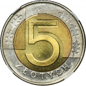 5 złotych 1994 - NGC MS66