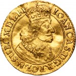 John II Casimir, Ducat Danzig 1649 GR - RARE