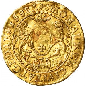 John III Sobieski, Ducat Danzig 1688