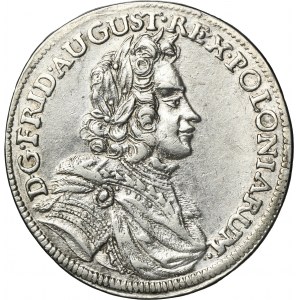 Augustus II the Strong, 1/3 Thaler (1/2 gulden) Dresden 1698 ILH - RARE