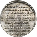 Augustus II the Strong, 1/6 Posthumous thaler Dresden 1727 IGS - RARE