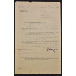 Urząd Pożyczek Państwowych - dwa pisma dotyczące konwersji pożyczek z lat 1918-1920
