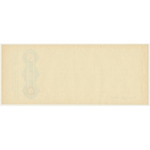 Billet à ordre vierge