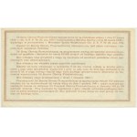 3% Poukaz na protileteckú obranu 20 zlotých 1939 a list Pôžičkového výboru pre protileteckú obranu
