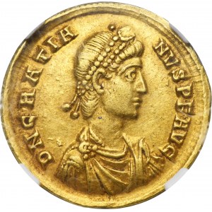 Rímska ríša, Gracián, Solidus - NGC XF