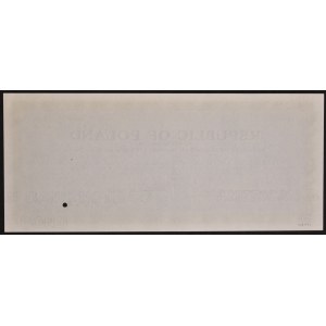 3% Pożyczka Dolarowa Fundingowa 1936, dodatkowy kupon odsetkowy transzy dolarowo-funtowej - SPECIMEN