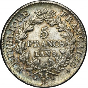 France, First Republic, 5 Francs Bayonne 1800 L