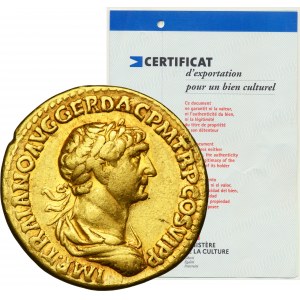 Roman Imperial, Trajan, Aureus