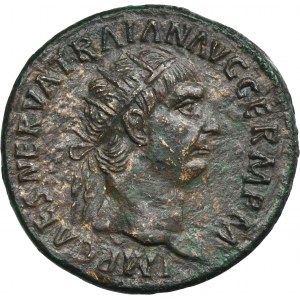 Roman Imperial, Trajan, Dupondius