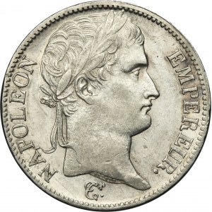 France, Napoleon I, 5 Francs Bayonne 1811 L