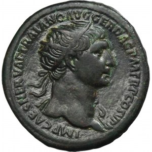 Roman Imperial, Trajan, Dupondius