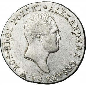 Polish Kingdom, 1 zloty Warsaw 1818 IB