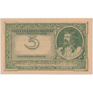 5 marek 1919 - R - rzadka odmiana
