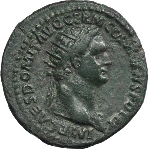 Roman Imperial, Domitian, Dupondius