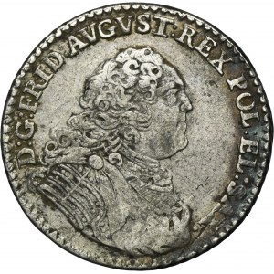 Augustus III of Poland, 1/6 Thaler Dresden 1763 FWôF