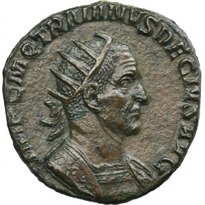 Roman Imperial, Trajan Decius, Double Sestertius