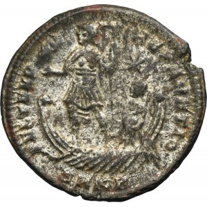 Roman Imperial, Constans, Follis