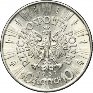 Piłsudski, 10 złotych 1937