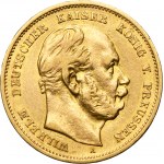 Germany, Kingdom of Prussia, Wilhelm I, 10 Mark Berlin 1886 A - RARE