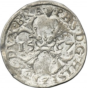 Španielske Holandsko, Brabantsko, Filip II, 1/2 Daalder Antverpy 1567