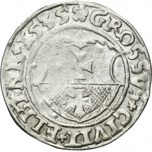Sigismund I the Old, Groschen Elbing 1535 - PRVS
