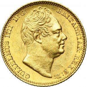 Great Britain, William IV, 1/2 Sovereign London 1834
