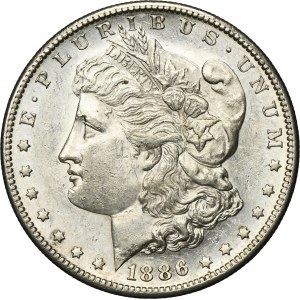 USA, 1 Dollar San Francisco 1886 S - Morgan